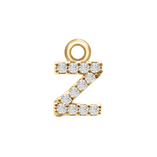 Load image into Gallery viewer, Block Initials (8.57mm) (100% Polished - Includes CZs)