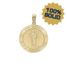 Load image into Gallery viewer, 14K Gold Round San Rafael Medallion (3/4 inch)
