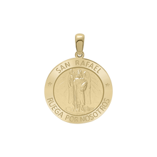 Load image into Gallery viewer, 14K Gold Round San Rafael Medallion (3/4 inch)