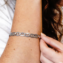 Load image into Gallery viewer, Madison Ave. Mariner Chain Bracelet in Sterling Silver