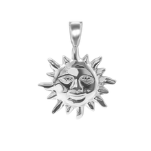 Load image into Gallery viewer, Sun with Face Charm (30 x 24mm)