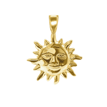 Load image into Gallery viewer, Sun with Face Charm (30 x 24mm)