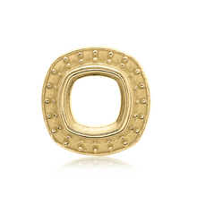 Load image into Gallery viewer, ITI NYC Cushion Halo Pendant Slider in 14K Gold (5.00 x 5.00 mm - 11.00 x 11.00 mm)