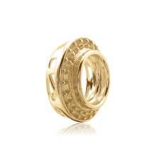 Load image into Gallery viewer, ITI NYC Round Halo Pendant Slider in 14K Gold (4.00 mm - 12.00 mm)