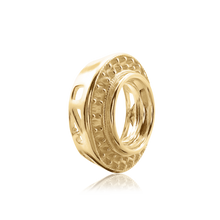 Load image into Gallery viewer, ITI NYC Round Halo Pendant Slider in 14K Gold (4.00 mm - 12.00 mm)