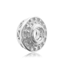 Load image into Gallery viewer, ITI NYC Round Halo Pendant Slider in 14K Gold (4.00 mm - 12.00 mm)