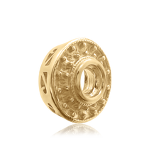 Load image into Gallery viewer, ITI NYC Round Halo Pendant Slider in 14K Gold (4.00 mm - 12.00 mm)