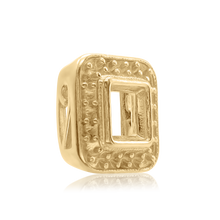 Load image into Gallery viewer, ITI NYC Square Halo Slide Pendant in 14K Gold (4.00 mm - 10.00 mm)