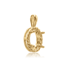 Load image into Gallery viewer, ITI NYC Oval Fancy Pendant in 14K Gold (6.00 x 4.00 mm - 12.00 x 10.00 mm)