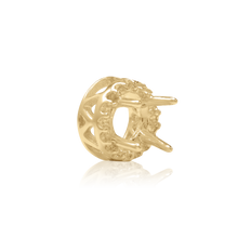 Load image into Gallery viewer, ITI NYC Round Four Prong Double Halo in 14K Gold (3.00 mm - 12.20 mm)