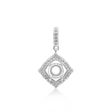 Load image into Gallery viewer, ITI NYC Round Pendant in Sterling Silver (5.20 mm - 8.00 mm)