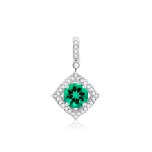 Load image into Gallery viewer, ITI NYC Round Pendant in Sterling Silver (5.20 mm - 8.00 mm)