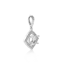 Load image into Gallery viewer, ITI NYC Round Pendant in Sterling Silver (5.20 mm - 8.00 mm)