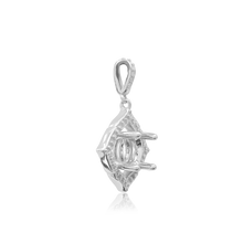 Load image into Gallery viewer, ITI NYC Round Pendant in Sterling Silver (5.20 mm - 8.00 mm)