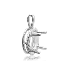 Load image into Gallery viewer, ITI NYC Round Rope Pendant in 14K Gold (4.00 mm - 12.00 mm)