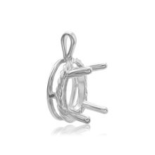 Load image into Gallery viewer, ITI NYC Round Rope Pendant in 14K Gold (4.00 mm - 12.00 mm)