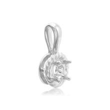 Load image into Gallery viewer, ITI NYC Round Rope Pendant in 14K Gold (4.00 mm - 12.00 mm)