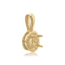 Load image into Gallery viewer, ITI NYC Round Rope Pendant in 14K Gold (4.00 mm - 12.00 mm)