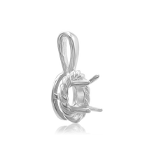 Load image into Gallery viewer, ITI NYC Round Rope Pendant in 14K Gold (4.00 mm - 12.00 mm)