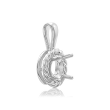 Load image into Gallery viewer, ITI NYC Round Rope Pendant in 14K Gold (4.00 mm - 12.00 mm)