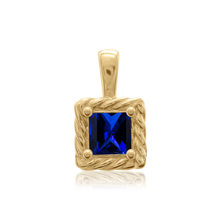 Load image into Gallery viewer, ITI NYC Square Fancy Pendant in 14K Gold (4.00 mm - 10.00 mm)