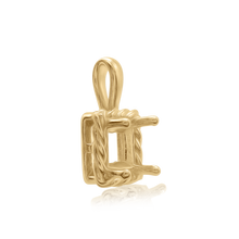 Load image into Gallery viewer, ITI NYC Square Fancy Pendant in 14K Gold (4.00 mm - 10.00 mm)