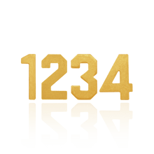 Load image into Gallery viewer, ITI NYC Number Pendants (9.5mm) (Semi-Polished)