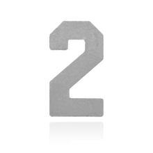 Load image into Gallery viewer, ITI NYC Number Pendants (9.5mm) (Semi-Polished)