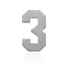 Load image into Gallery viewer, ITI NYC Number Pendants (9.5mm) (Semi-Polished)