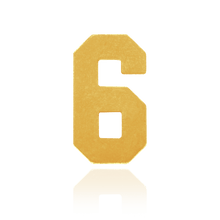 Load image into Gallery viewer, ITI NYC Number Pendants (9.5mm) (Semi-Polished)