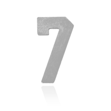 Load image into Gallery viewer, ITI NYC Number Pendants (9.5mm) (Semi-Polished)