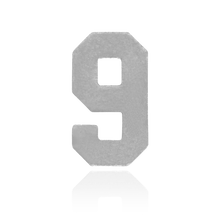 Load image into Gallery viewer, ITI NYC Number Pendants (9.5mm) (Semi-Polished)