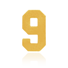 Load image into Gallery viewer, ITI NYC Number Pendants (9.5mm) (Semi-Polished)