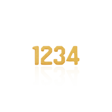 Load image into Gallery viewer, ITI NYC Basic Numbers (3mm) (Semi-Polished)
