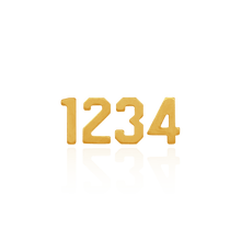 Load image into Gallery viewer, ITI NYC Basic Numbers (4.7mm) (Semi-Polished)