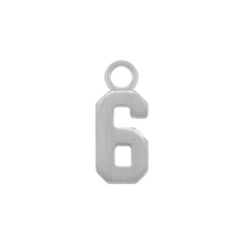 Load image into Gallery viewer, Basic Numbers with 1 Jump Ring (5.3 mm)