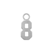 Load image into Gallery viewer, Basic Numbers with 1 Jump Ring (5.3 mm)