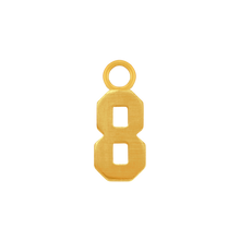 Load image into Gallery viewer, Basic Numbers with 1 Jump Ring (5.3 mm)