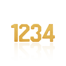 Load image into Gallery viewer, ITI NYC Basic Numbers (8mm) (Semi-Polished)