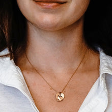 Load image into Gallery viewer, Mom Necklace in Sterling Silver (15 x 15 mm)