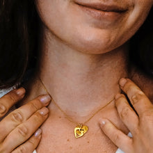 Load image into Gallery viewer, Mom Necklace in Sterling Silver (15 x 15 mm)