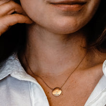 Load image into Gallery viewer, Luck Necklace in Sterling Silver (16 x 16 mm)