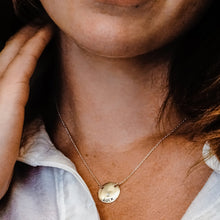 Load image into Gallery viewer, Luck Necklace in Sterling Silver (16 x 16 mm)