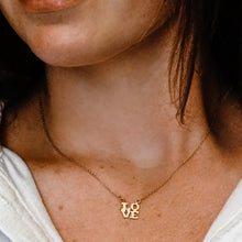 Load image into Gallery viewer, Love Necklace in Sterling Silver (12 x 11 mm)