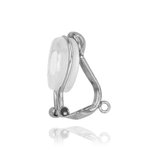 Load image into Gallery viewer, ITI NYC Earrings Clips with Dapped Backs and Cushion (14 x 10 mm)