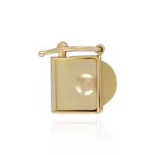 Load image into Gallery viewer, ITI NYC Open Top Box Clasps with Push Button (5.25 mm - 12 mm)