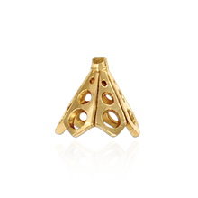 Load image into Gallery viewer, ITI NYC Cap Ends in 14K and 18K Gold (9 mm Cup)