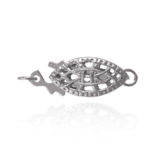 Load image into Gallery viewer, ITI NYC Fish Hook Filigree Pearl Clasps (14 mm)