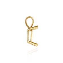 Load image into Gallery viewer, 14K Gold ITI NYC Emerald Shape Four Prong Double Wire Pendants in 14K Gold (4.00 x 3.00 mm - 30.00 x 20.00 mm)