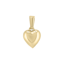 Load image into Gallery viewer, Gold-Filled Puffed Heart Charm (1/4 inch - 3/8 inch)